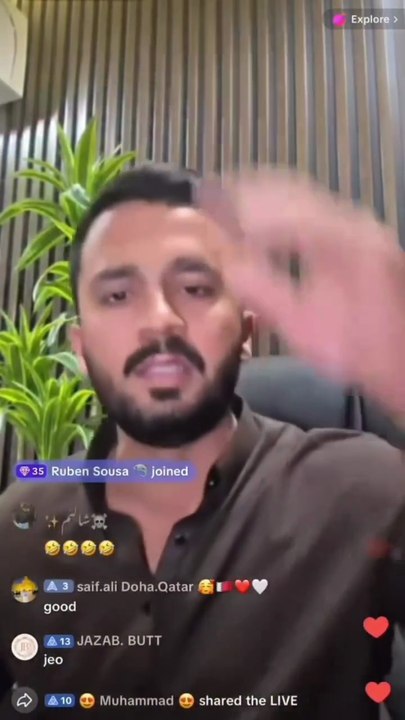 RAJAB BUTT Abusing Eman's BROTHER on Leak Videos🤧😂 #reels #foryou #leak #viral #trending #foryou