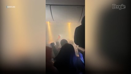 Terrifying Footage Shows Smoke Filling Aircraft Cabin After Phone Charger Catches Fire Mid-Flight