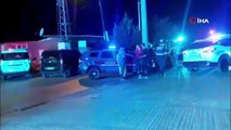 Ters şerite giren otomobil motosikletle çarpıştı: 1 yaralı