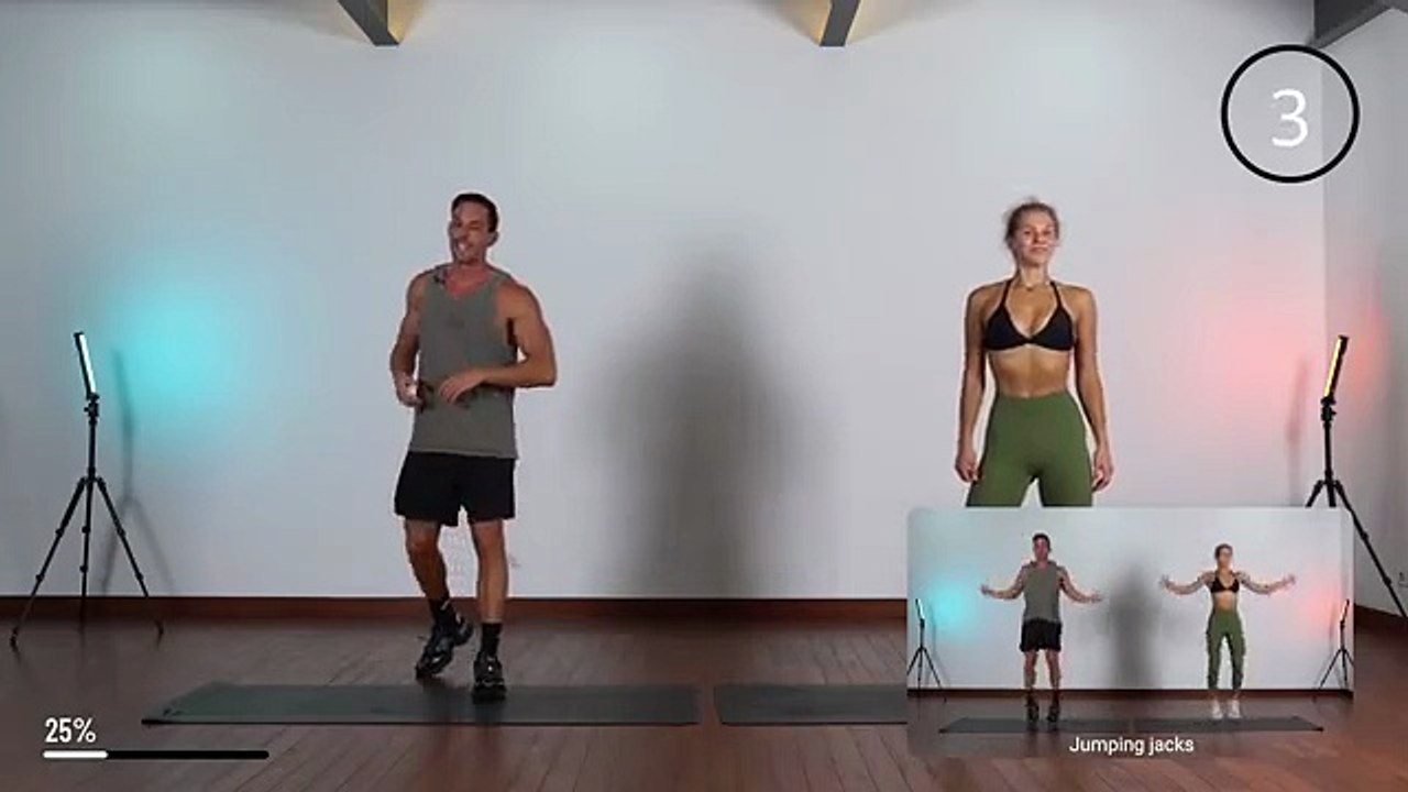 20 MIN INTENSE HIIT WORKOUT - ALL STANDING - Full Body, No Equipment, No Repeats_2