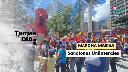 Pueblo venezolano se moviliza en contra del imperialismo