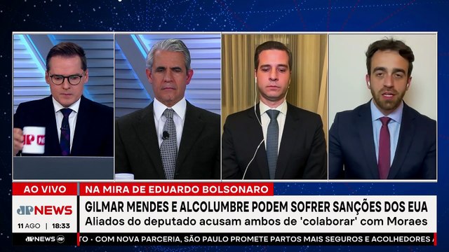 Após Moraes, Gilmar Mendes e Davi Alcolumbre podem sofrer sanções dos Estados Unidos