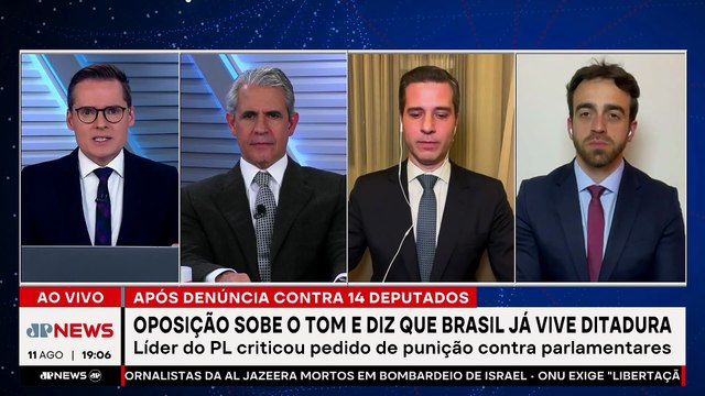 Oposição diz que Brasil vive ditadura após Hugo Motta autorizar denúncia contra deputados