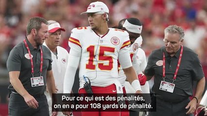 Chiefs - Reid : "Il y a eu trop d'erreurs"