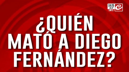 ¿Quién mató a Diego Fernández?: todas las pistas apuntan a Cristian Graf y su padre