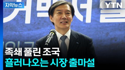 [자막뉴스] 조국의 귀환...범여권 권력 구도 예의주시 / YTN