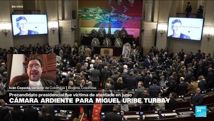 Iván Cepeda condena el asesinato de Miguel Uribe en entrevista con France 24