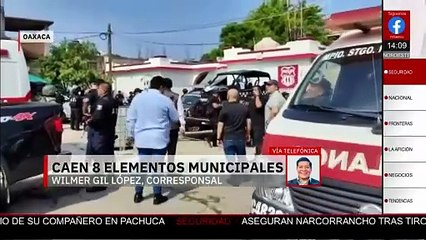 Caen 8 elementos en megaoperativo efectuado en Oaxaca