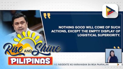 Ilang senador, nagbigay ng reaksyon sa banggaan ng dalawang barko ng China malapit sa Bajo de Masinloc