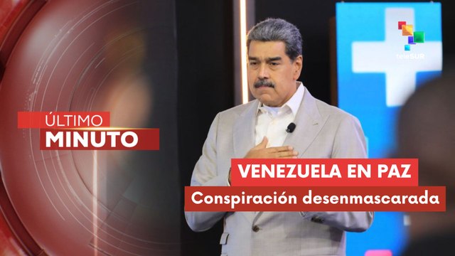 Pdte. Maduro denuncia planes terroristas de la extrema derecha