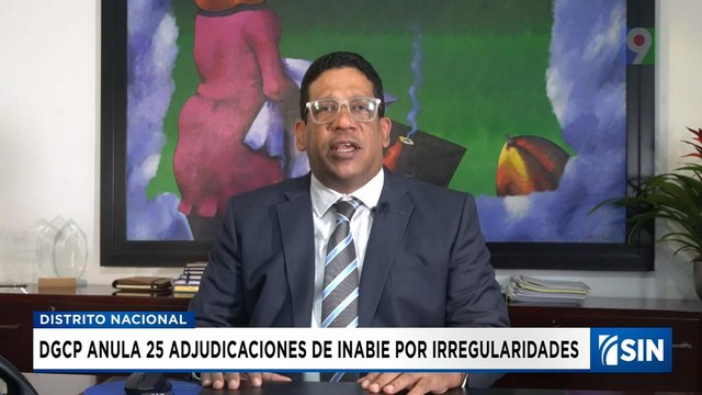 Anulan 25 contratos de INABIE por irregularidades en licitación | Emisión Estelar SIN