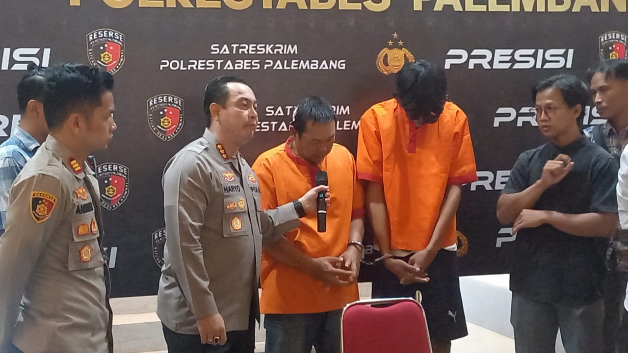 Pembunuhan di Plaju Terungkap, Pelakunya Ayah dan Anak yang Balas Dendam Kematian Sepupu