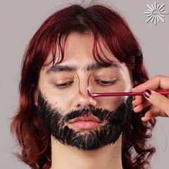 Transforming a woman into a man😱