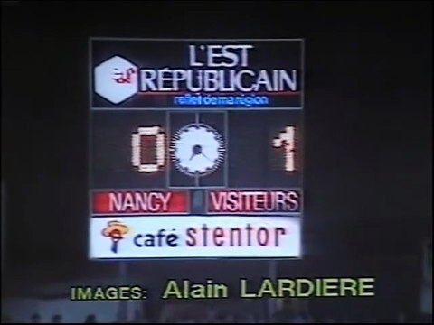 NANCY - TOURS - 1982 - SAISON 1982/1983 -