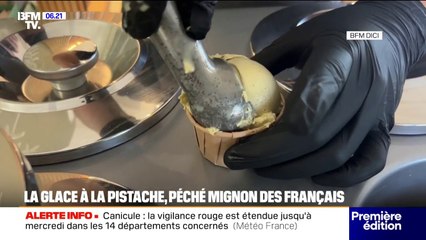 La glace à la pistache, péché mignon des Français
