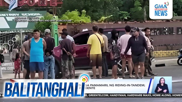 School principal, sugatan sa pamamaril ng riding-in-tandem; DepEd, kinondena ang insidente | Balitanghali