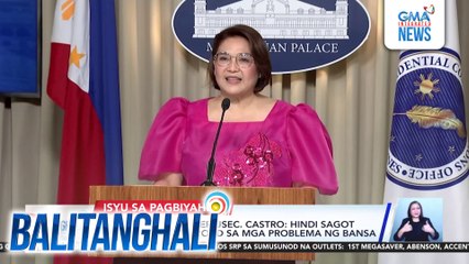 Palace Press Officer Usec. Castro - Hindi sagot ang pagbiyahe abroad sa mga problema ng bansa | Balitanghali