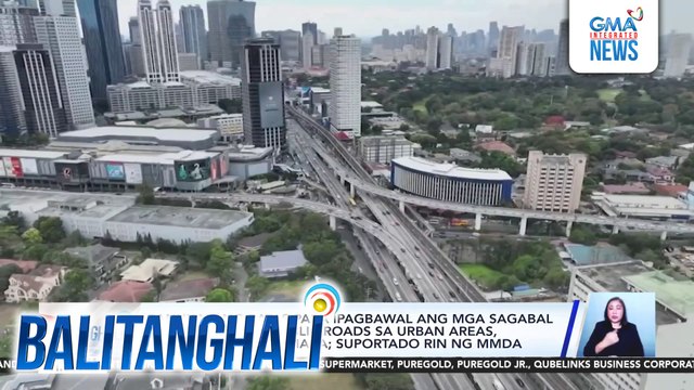 Panukalang batas para ipagbawal ang mga sagabal sa sidewalks at public roads sa urban areas, isinusulong sa Kamara; suportado rin ng MMDA | Balitanghali