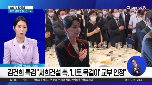 “증거 인멸 우려” 김건희 여사 구속…결정타는 ‘목걸이 자수서’?