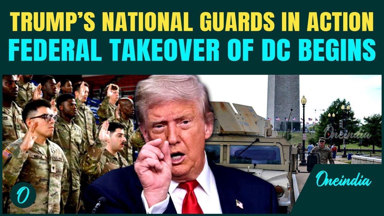Trump’s National Guards Deployed on D.C. Streets; Anti-Crime Order IN ACTION| D.C. Federal Takeover