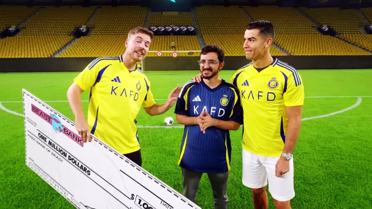 Beat Ronaldo, Win $1,000,000 | #mrbeast