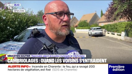 Le nombre de cambriolages en baisse depuis le début de l'année