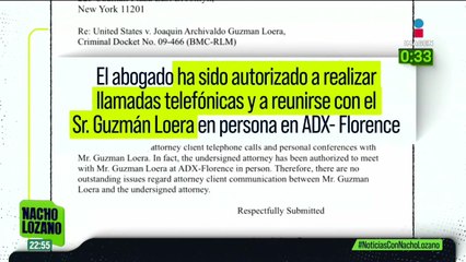Abogado Israel José Encinosa dijo que le fueron autorizados encuentros con “El Chapo” Guzmán