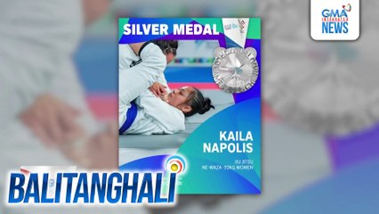 PH Jiu-jitsu fighter Kaila Napolis, silver medalist sa Ne-Waza 52kg Women's sa World Games | Balitanghali