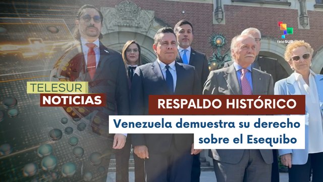 Vicepdta. Rodríguez presenta pruebas históricas de la soberanía venezolana de la Guayana Esequiba ante La Haya