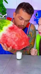 Wermelen and Waterman watermelon juice and Waterman