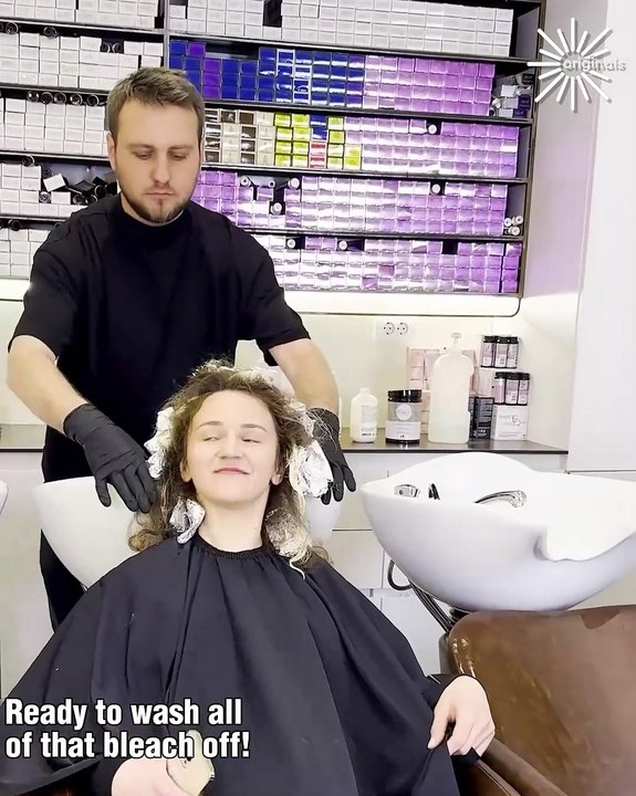 You're not ready for this hair color transformation! 🥰✨