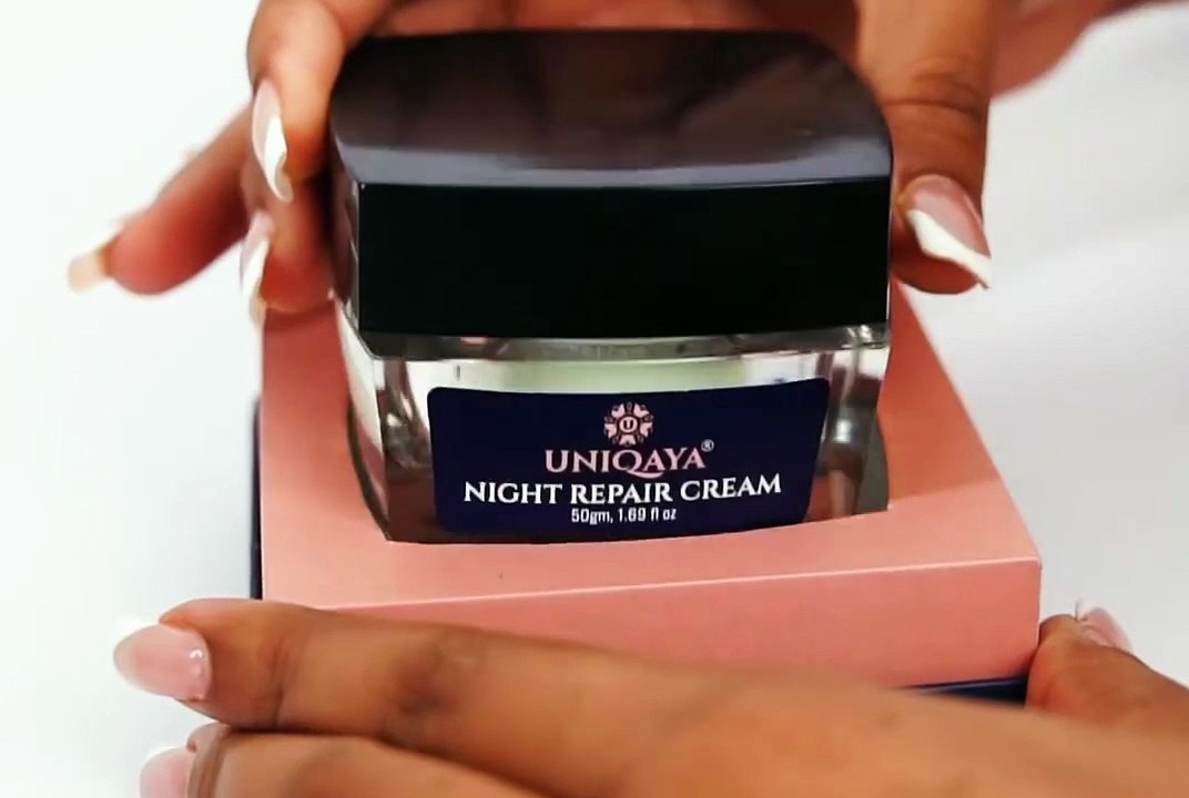 Uniqaya’s Night Repair Cream For Anti Aging Skin