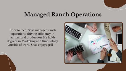 Shae McCutchen - Focusing On Efficiency Improvements