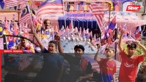Kandapan kibar 3,000 Jalur Gemilang sambut merdeka