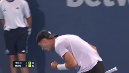 Cincinnati: Terence Atmane Dominates Fonseca to Reach Round of 16 🎾