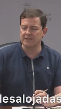 Mañueco tras asistir en Zamora a la reunión del CECOPI autonómico para coordinar la respuesta ante los graves incendios