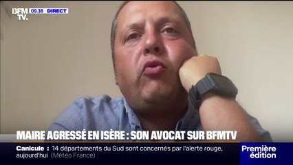 Maire agressé en Isère: "Il va beaucoup mieux", indique son avocat