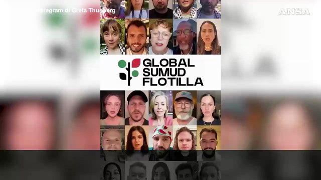 Greta Thunberg e il Global Sumud Flotilla: «Stiamo per partire per Gaza di nuovo»