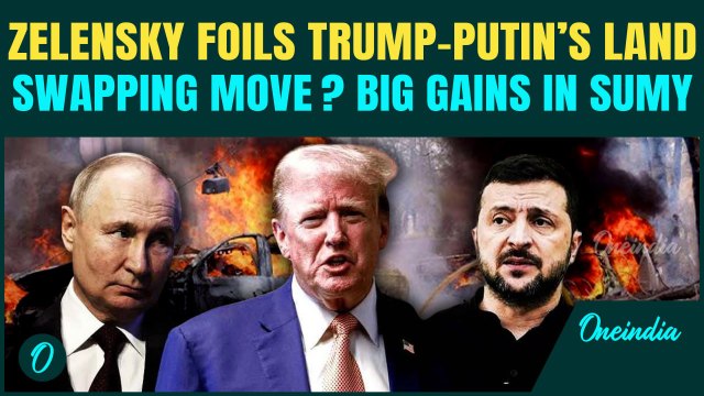 Zelensky's BIG Blow To Russia: Putin Loses SUMY Stronghold Hrs Ahead Trump Meeting