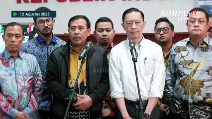 [FULL] Kata Tom Lembong-Ombudsman usai Audiensi Terkait Pelaporan Auditor BPKP di Kasus Impor Gula