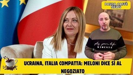 Ucraina, Italia compatta Meloni dice Sì al negoziato