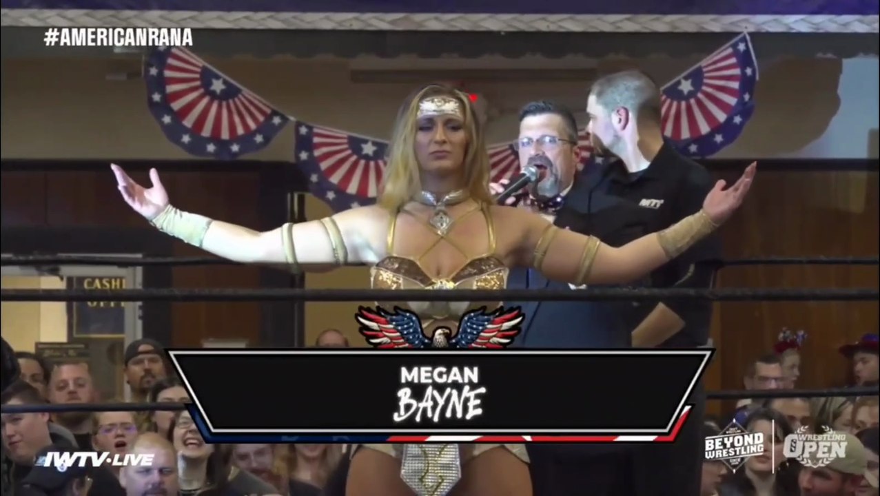 FULL MATCH - Krule vs. Megan Bayne - IWTV Independent Wrestling Championship - Beyond Wrestling Americanrana 2024: Where Eagles Dare
