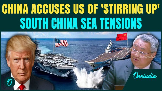 China Vs U.S 1st Direct Clash on South China Sea: Beijing BLASTS Trump as ‘Biggest Peace Disruptor'