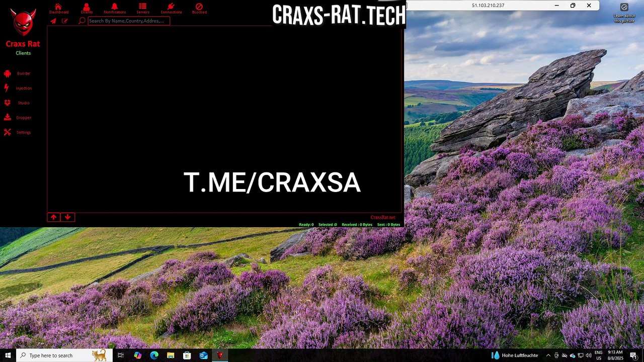 CRAXSRAT VS BTMOB