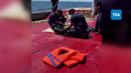 İş insanını arama çalışmalarına fırtına engeli; gemideki sürtme izlerinin fotoğrafı soruşturma dosyasında