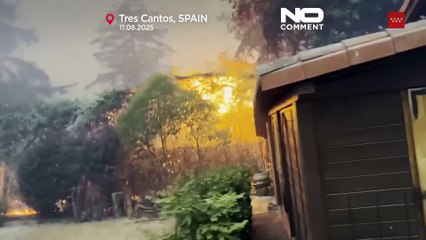Deadly wildfire contained after raging near Madrid suburb