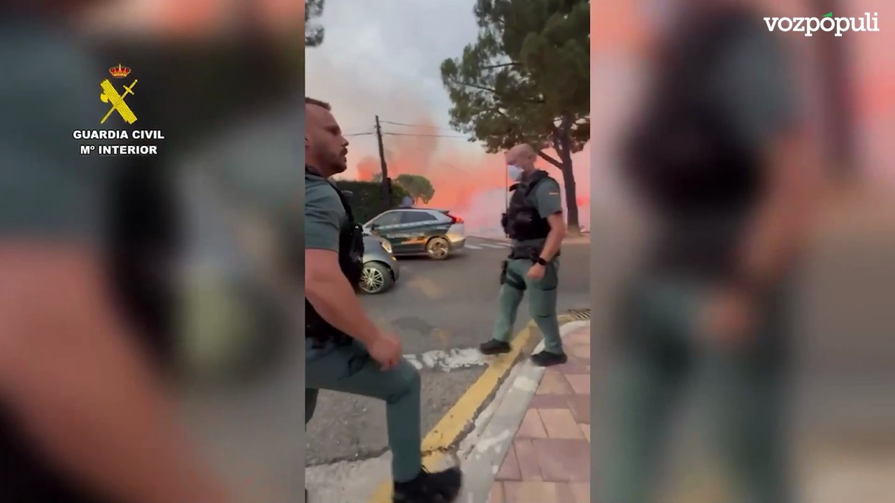 Así fue la evacuación de los vecinos y el despliegue de emergencias en el incendio de Tres Cantos