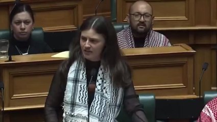 New Zealand MP evicted from parliament after passionate Gaza speech