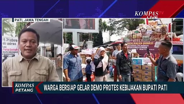 [FULL] Persiapan Warga Jelang Demo Bupati Pati Sudewo, PBB 250% Batal Tak Pengaruh | KOMPAS PETANG