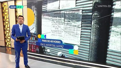 El Hospital La Paz para por la falta de personal; aguardan una respuesta del Sedes 